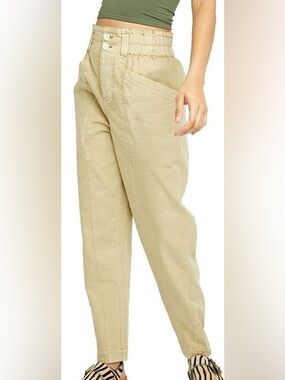 Free People Ready to Run Cinch Waist Pants
